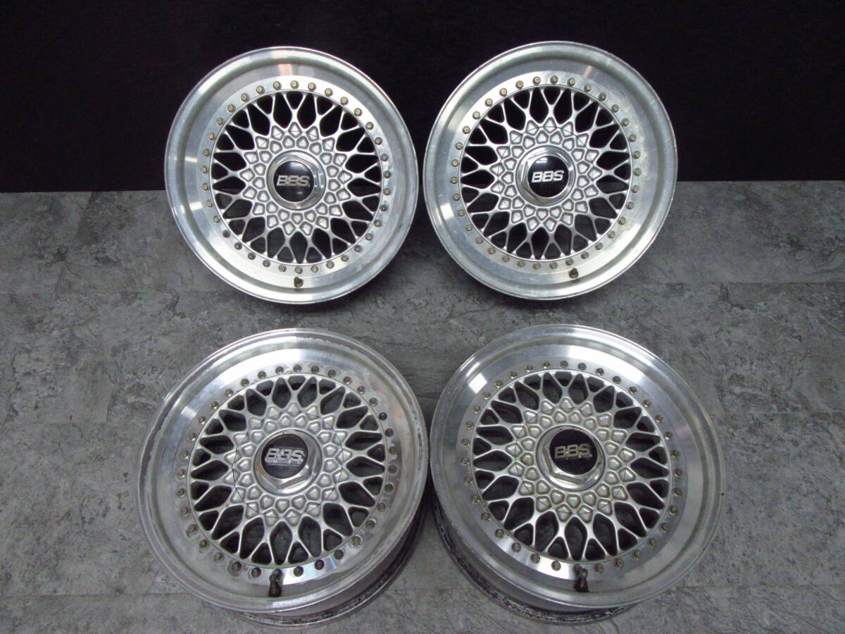 超希少 BBS RS BMW 16インチ E21 E23 E24 E28 E31 E32 E34 E36 E30 M3 M5 当時物 外車 PCD120