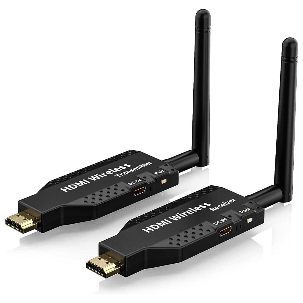 【送料無料】ワイヤレスHDMI 送信機と受信機 1080P HD 無線 HDMIトランスミッター レシーバー 50m安定転送 映像音声同期出力