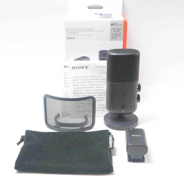 ソニー SONY ワイヤレス・ストリーミングマイクロホン ECM-S1