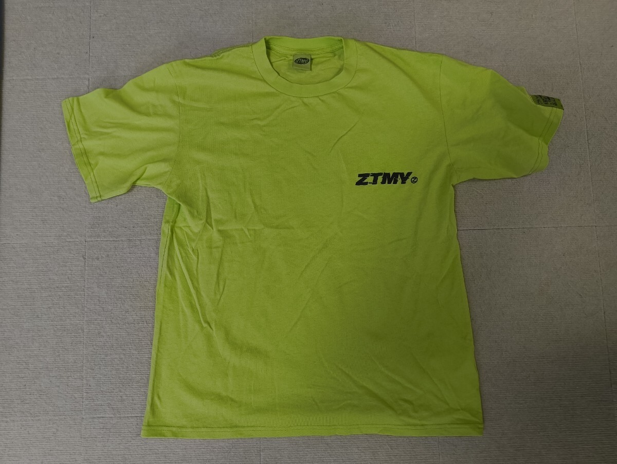 ZTMY ずっと真夜中でいいのに。ずとまよ ZUTOMAYO ロゴ刺繍 ベーシックTシャツ Lサイズ 緑