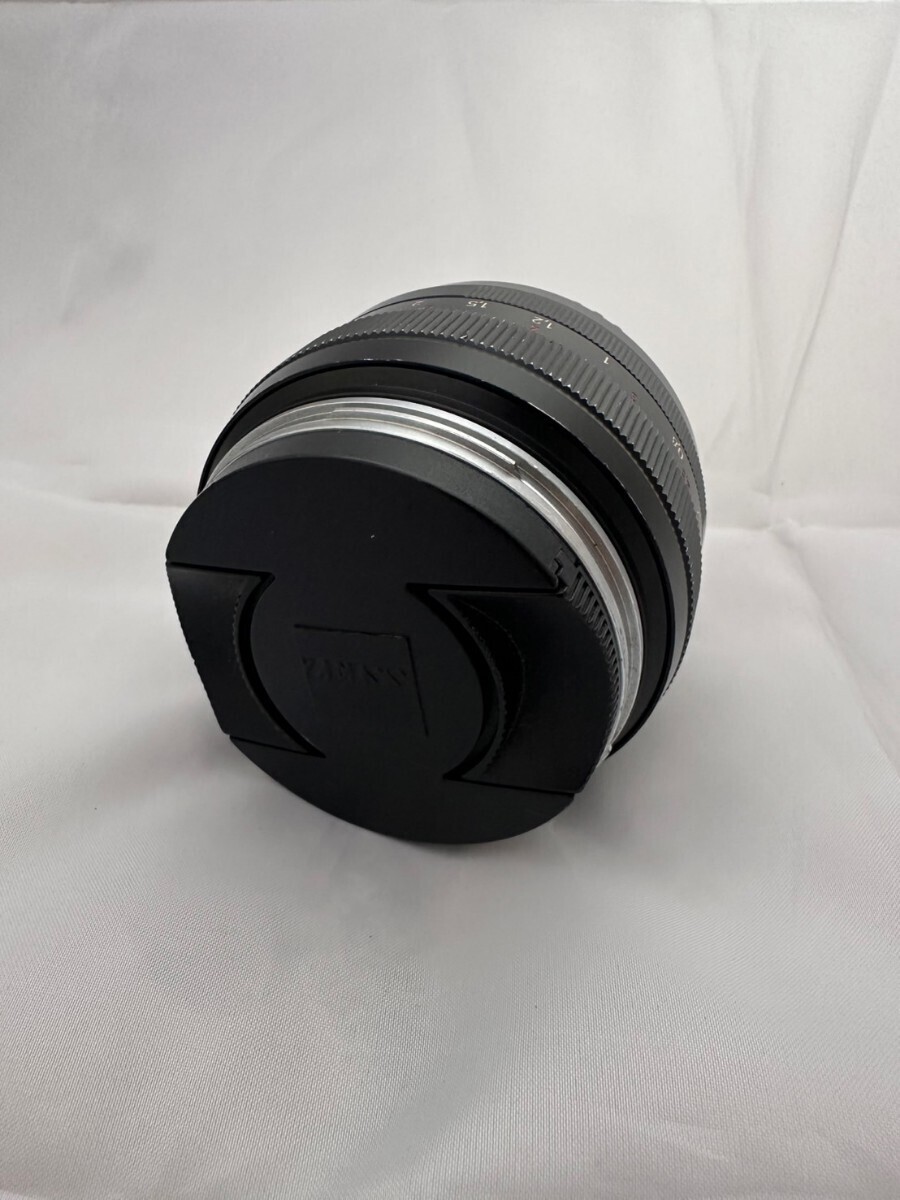 美品★Carl Zeiss Planar 50mm f1.4 1.4/50 T* ZE カールツァイス カメラレンズ #8042