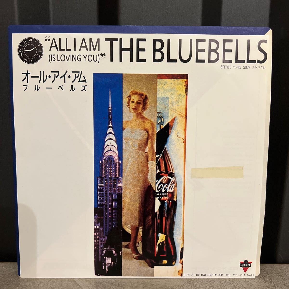 【アナログ盤】激レア/国内盤/7インチ/EP/ブルーベルズ/オール・アイ・アム/THE BLUEBELLS/ALL I AM/レコード/ネオアコ/名盤/SO7P1062