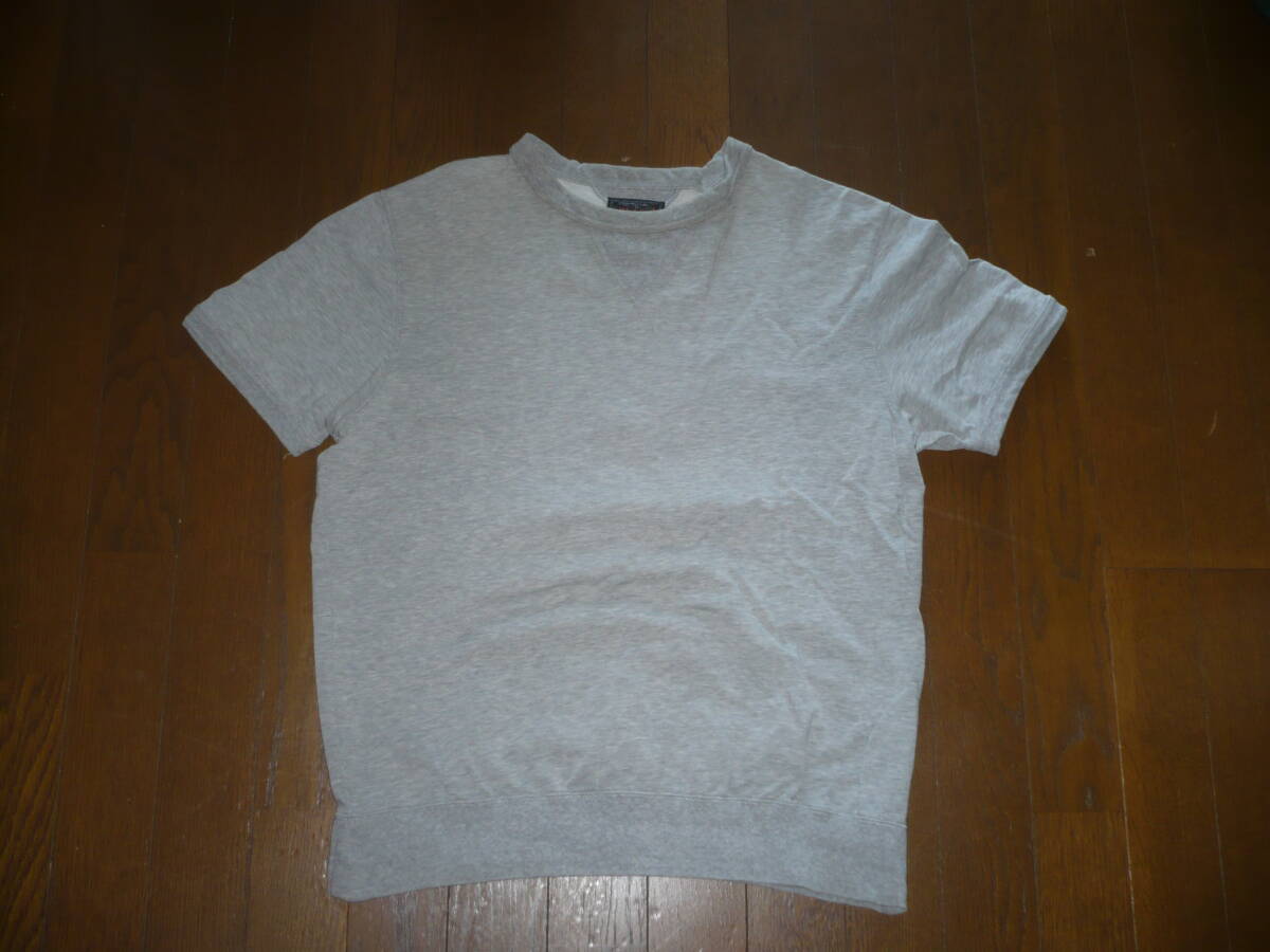 BEAMS PLUS　半袖　スウェット　グレー　Sサイズ　程度良好　日本製　ビームスプラス