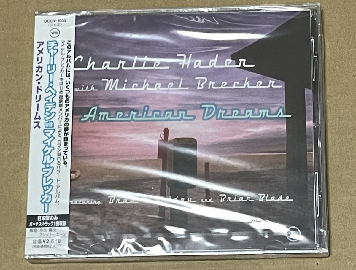 未開封 送料込 Charlie Haden With Michael Brecker - American Dreams 国内盤CD / チャーリー・ヘイデン / UCCV1035