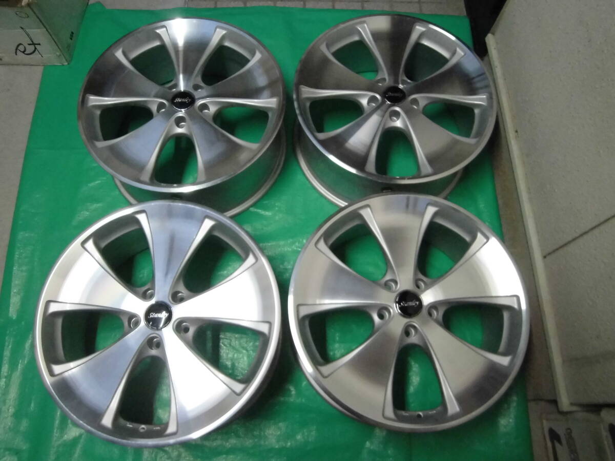 スタンリー 19インチホイール　8J-19＋45 PCD114.3 ハブ径73　当時物 