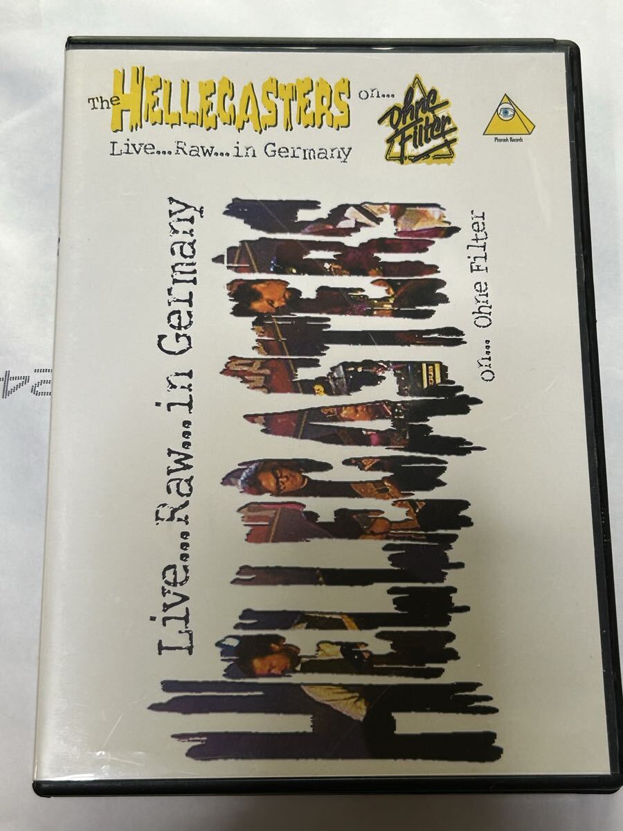THE HELLECASTERS「LIVE…RAW…in Germany」ライブDVD JERRY DONAHUE/JOHN JORGENSON/WILL RAY