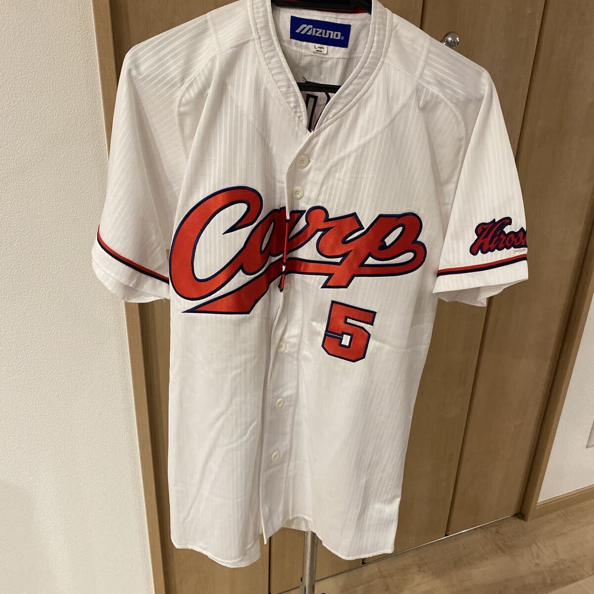 広島東洋カープ ユニフォーム ミズノ MIZUNO 長野　サイズＬ