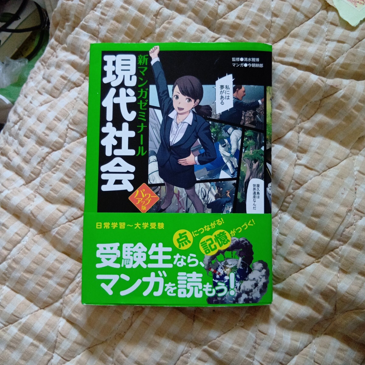 現代社会 （新マンガゼミナール） （パワーアップ版） 清水雅博／監修　今朝耕郎／マンガ