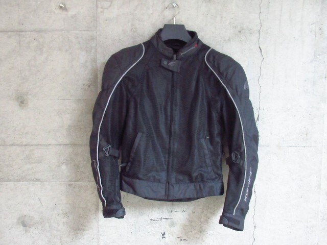 Komine コミネ JK-701NEO LIGHT ネオライトメッシュジャケット パッド付 Mサイズ ブラック 管理7H0818B-E1
