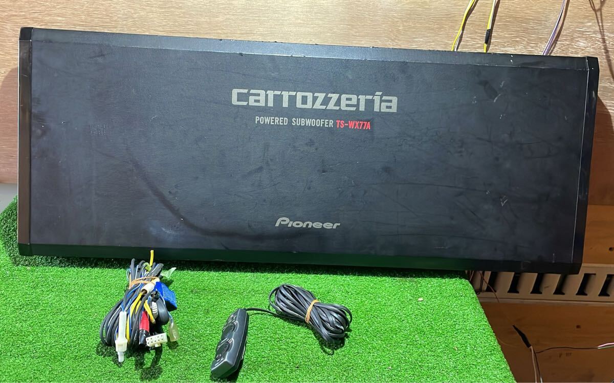 Pioneer/carrozzeria/TS-WX77A パワード サブウーファー　C7-201-1649