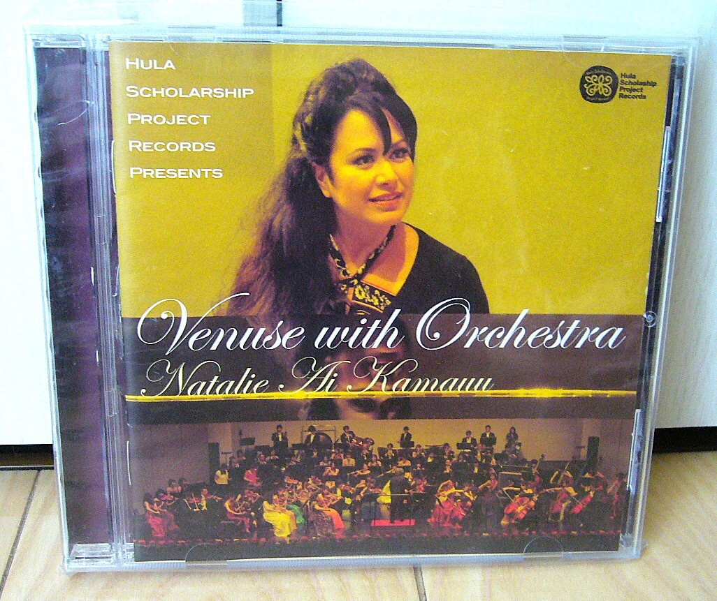 国内盤 ナタリー アイ カマウウ Natalie Ai Kamauu - Venuse with Orchestra ヴェヌーセ ウィズ オーケストラ HULA SCHOLARSHIP PROJECT