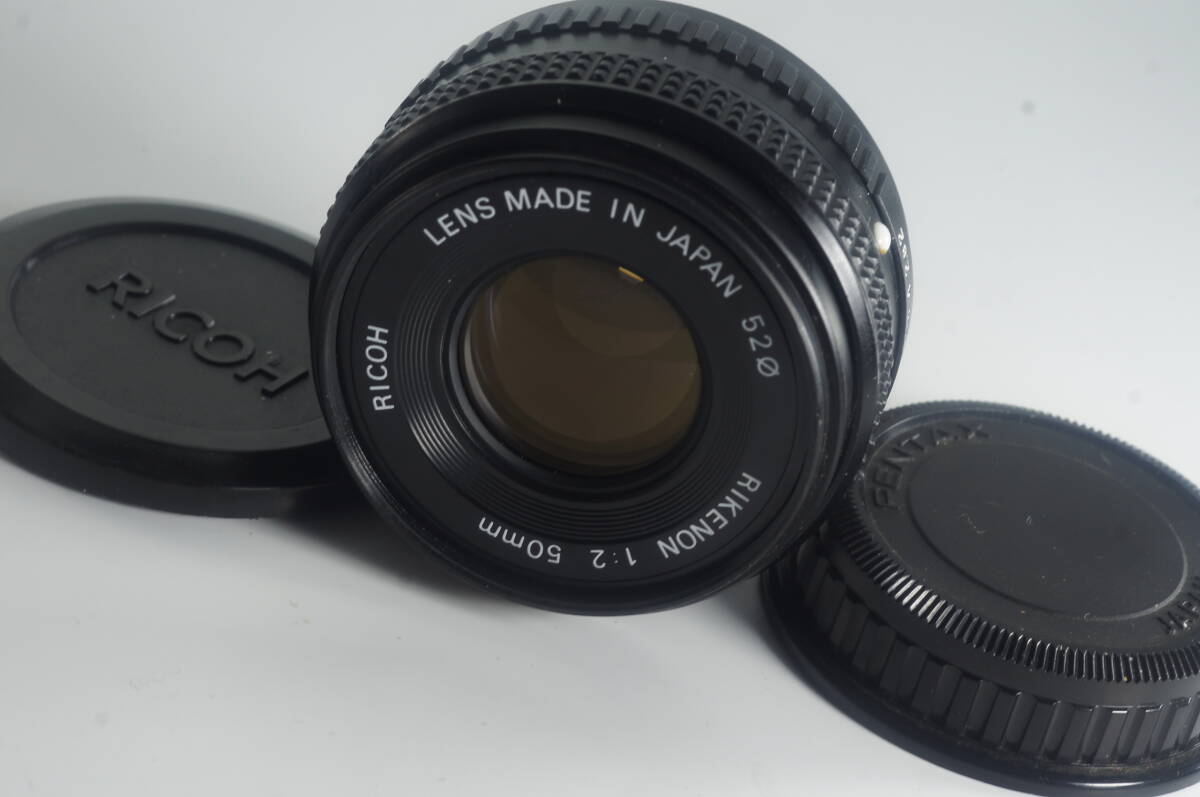 PH058『キレイ』RICOH リコー RIKENON 50mm F2 Ｋマウント