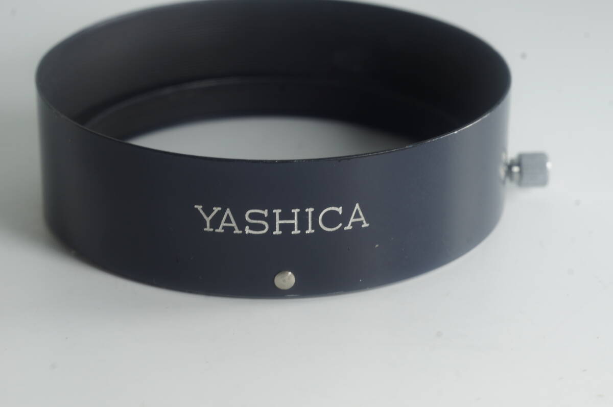 PH40群『おおむねキレイ』YASHICA ヤシカ 内径57mm カブセ式 メタルフード（グレイカラー）HOOD SHADE