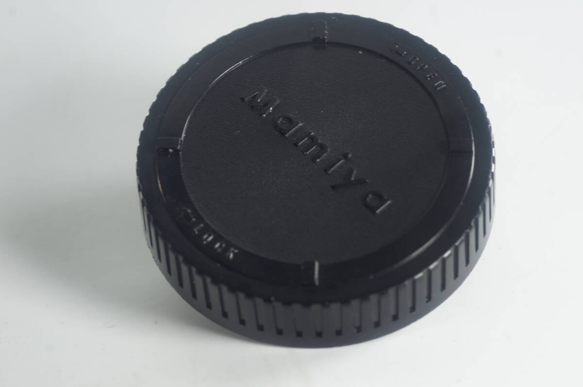蓋BG『おおむねキレイ』希少品 MAMIYA ZEマウント ミラクルマウント マミヤ リアキャップ レンズキャップ