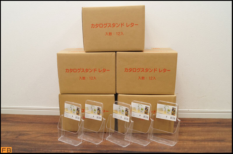 税込◆未使用◆和泉化成 カタログスタンドレター 65個 3065 はがきサイズ 店舗 事務所-9714