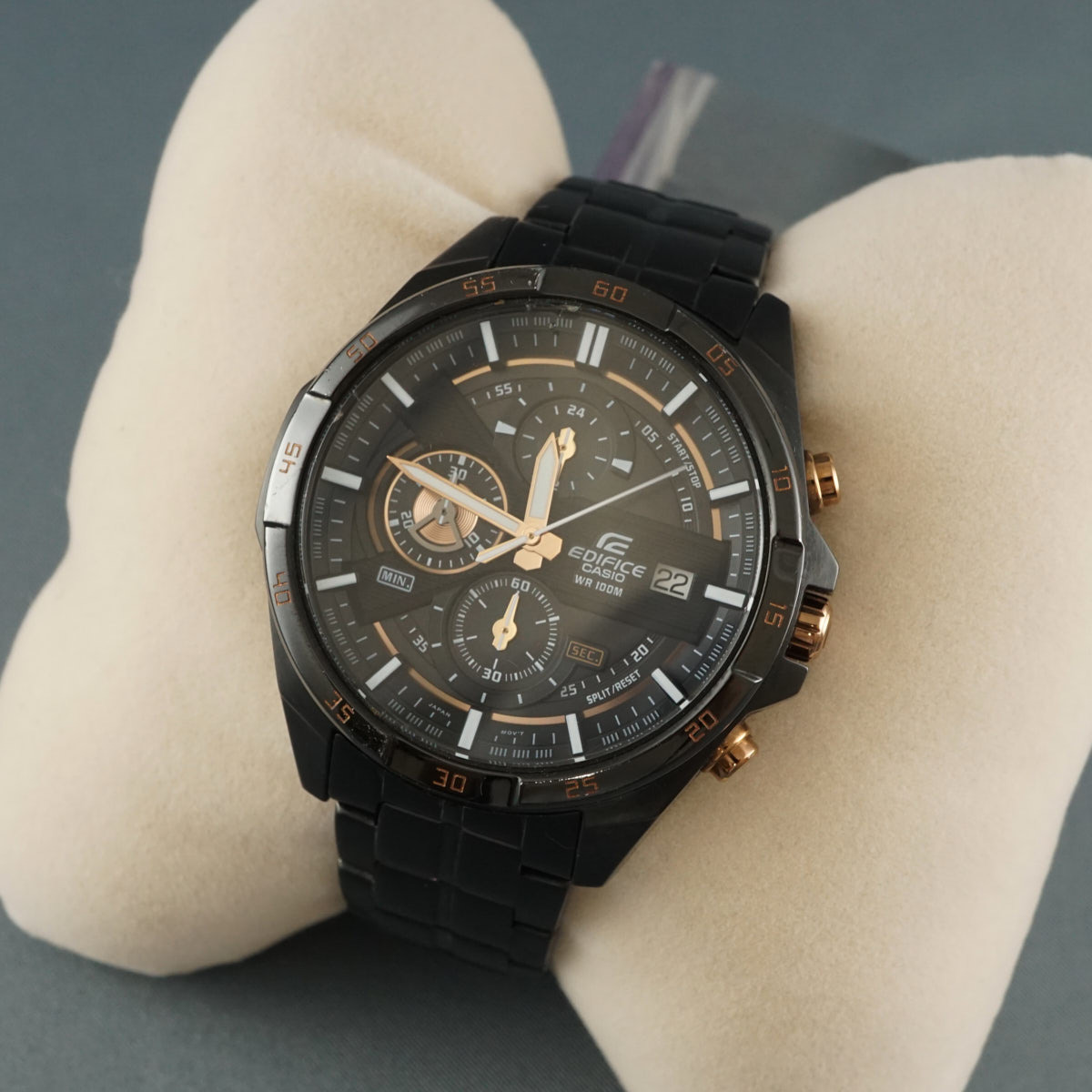 CASIO EDIFICE エディフィス 腕時計 USED品 EFR-556 海外モデル ブラック メンズ カシオ X7500