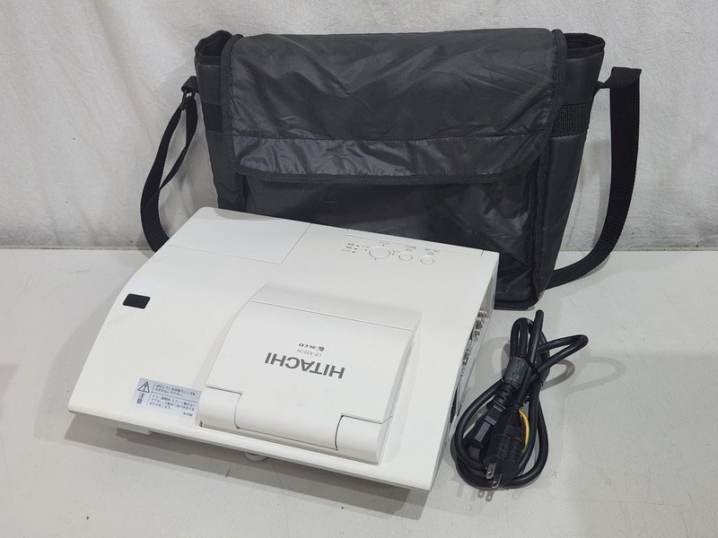 [現状品] HITACHI/日立 液晶プロジェクター 超短投射モデル CP-A301N ランプ/フィルター時間 198h (1)