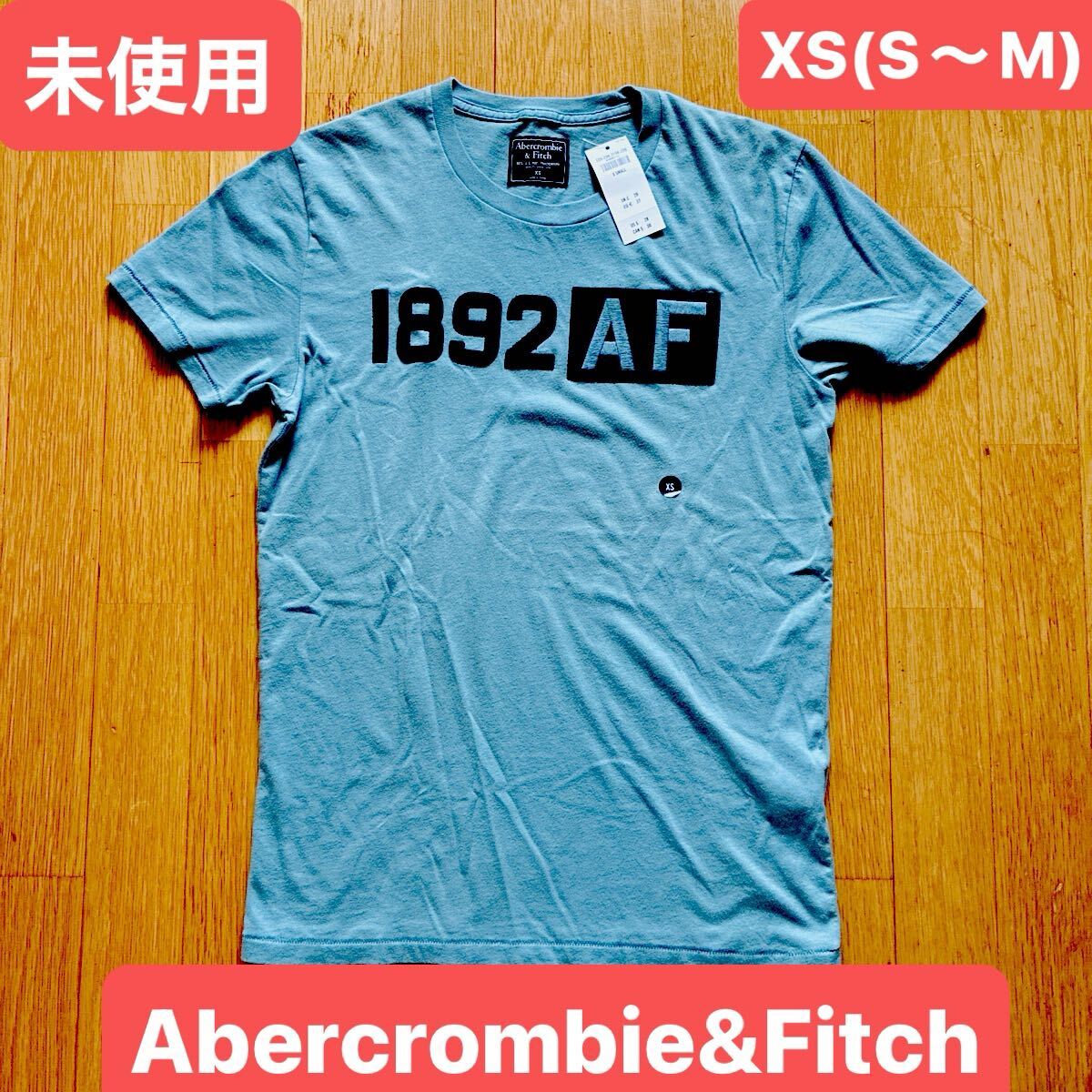 未使用 アバクロンビー&フィッチ Abercrombie&Fitch Tシャツ サイズXS 
