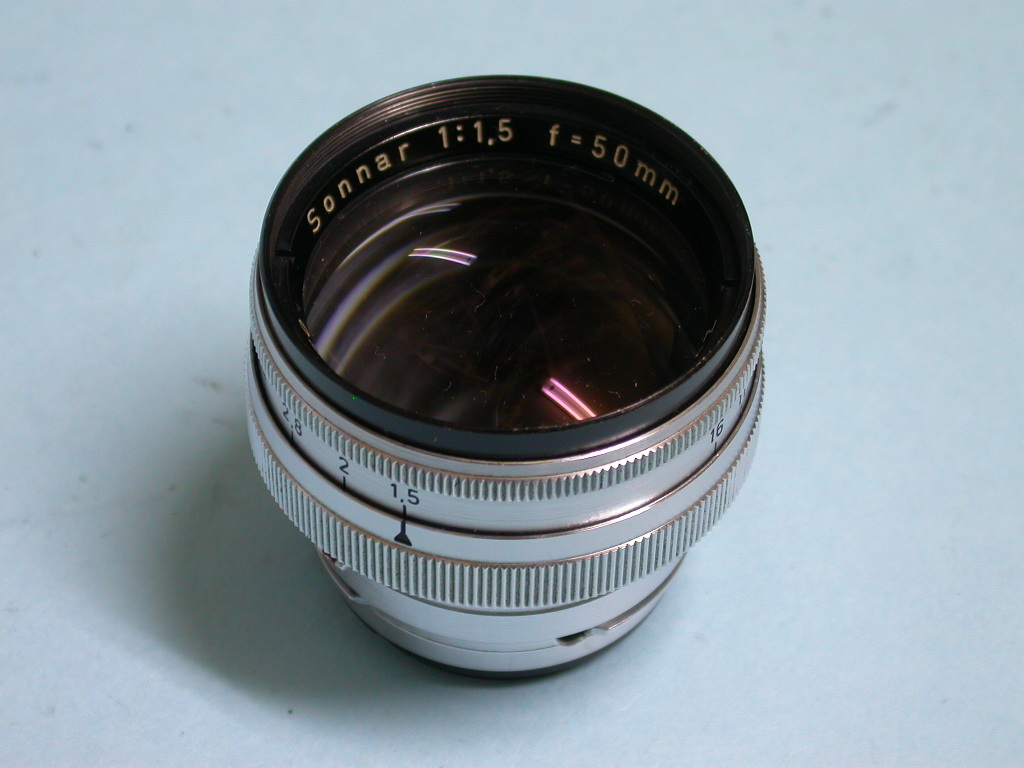 ツァイスイコン Contax用オプトンゾナー50/1.5 #1125780 中期 美品