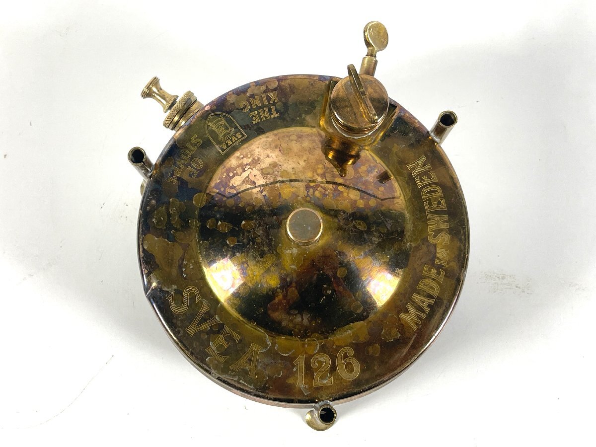 SVEA 126 シングルバーナー 灯油 キャンプ ストーブ スベア 【ジャンク品】