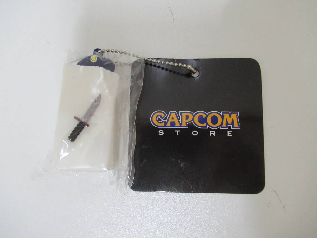 同梱可/ラバーマスコット/豆腐/とうふ/キーホルダー/ボールチェーン/バイオハザード/BIO/カプコン/CAPCOM/未開封品/美品/新品/
