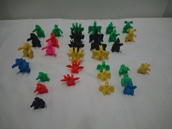 ポピー ゴジラ キンケシ 怪獣ケシゴム 当時物 ゴジラ/メカゴジラ/キングギドラなど