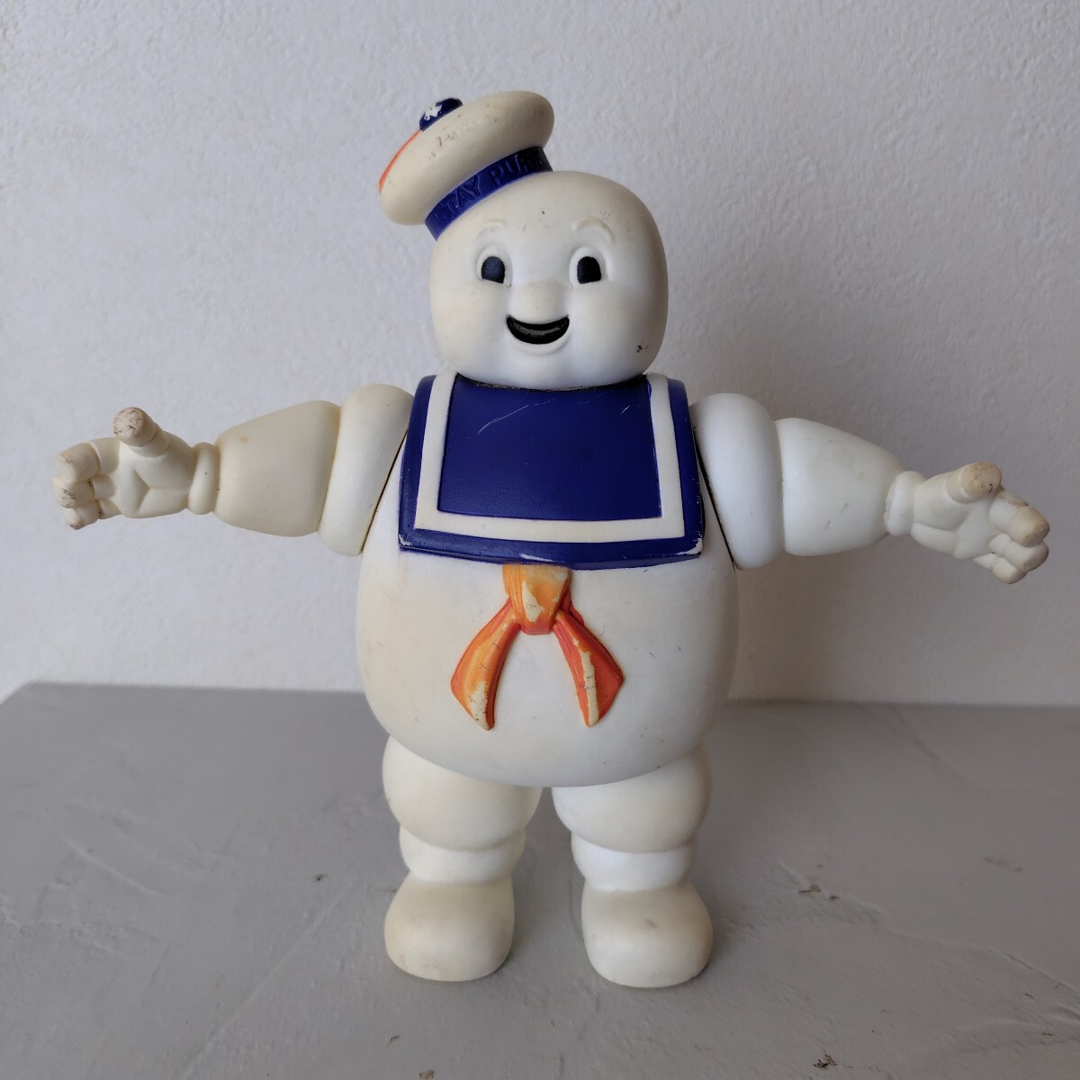 ヴィンテージ1984年 ゴーストバスターズ GHOSTBUSTERS マシュマロマン ソフビフィギュア 17.5cm