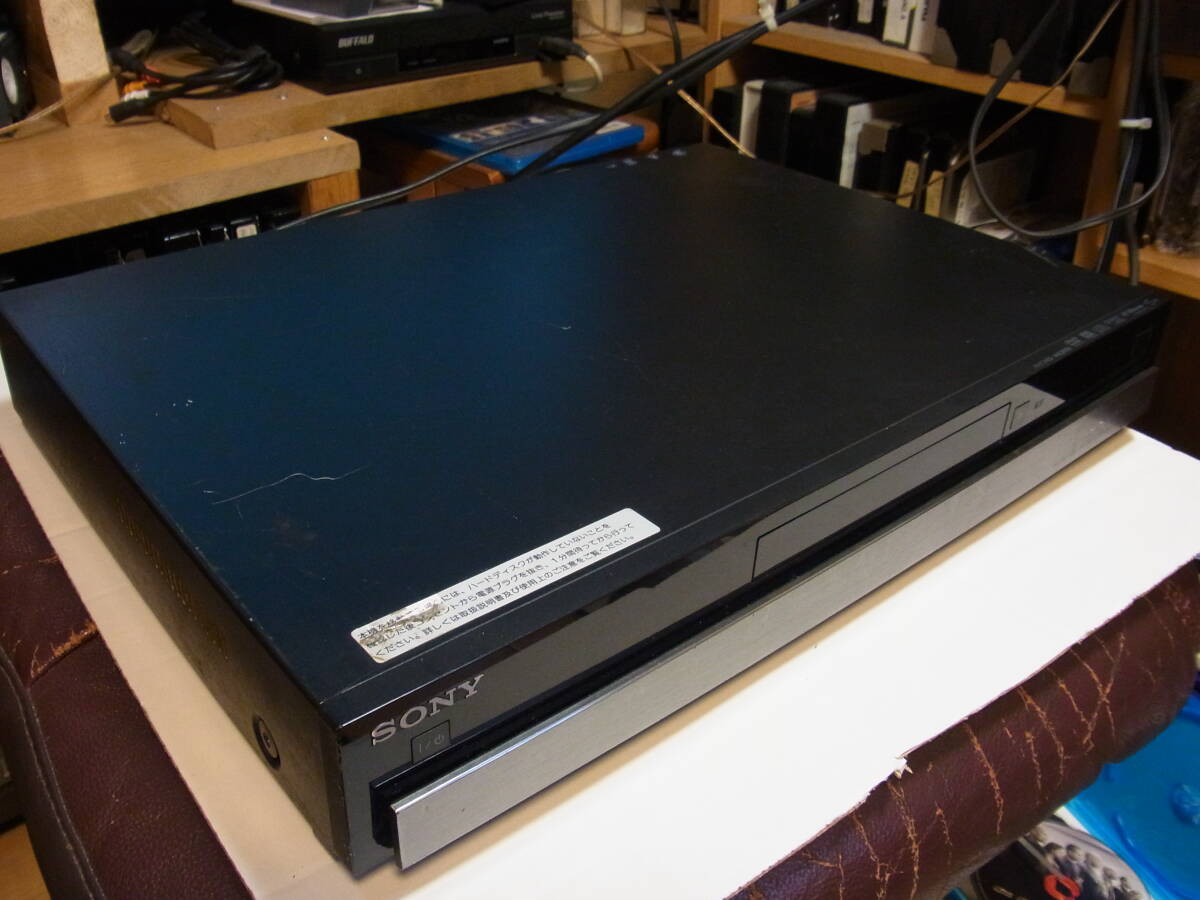 ★SONY　BDZ-RS10　320G→1TB換装 シングルチューナー　メンテ済み済動作品　BDのみ再生不可　2009年製 ★