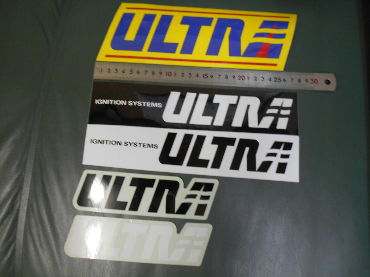 永井電子 ULTRA ステッカー イグニッションシステム ウルトラ　5種まとめて 旧車　レトロ