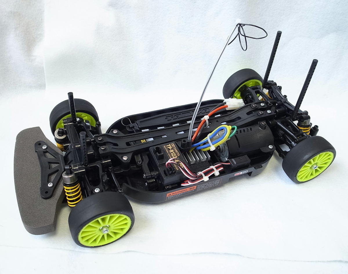 【タミヤ ラジコン】シャーシのみ 1/10 TT-01シャーシ (メカ付) RCカー ホイールベース260mm 全長約39cm