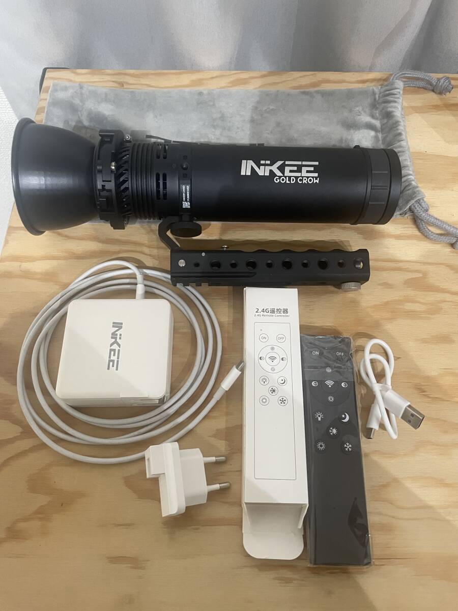 INKEE GC60X5 60W バイカラー インキーLEDビデオライト 中古