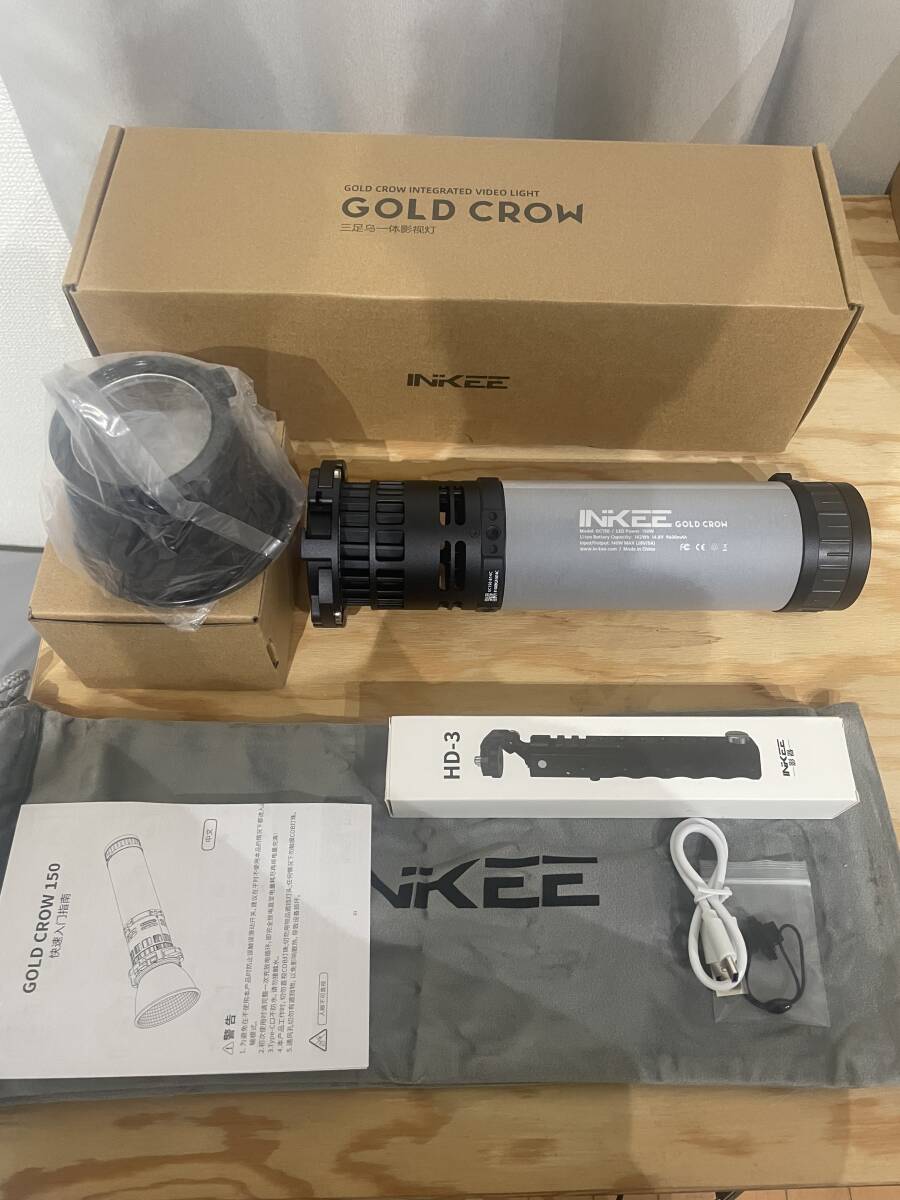 INKEE GC150 2700K-6500K 150W バイカラー インキーLEDビデオライト 新品