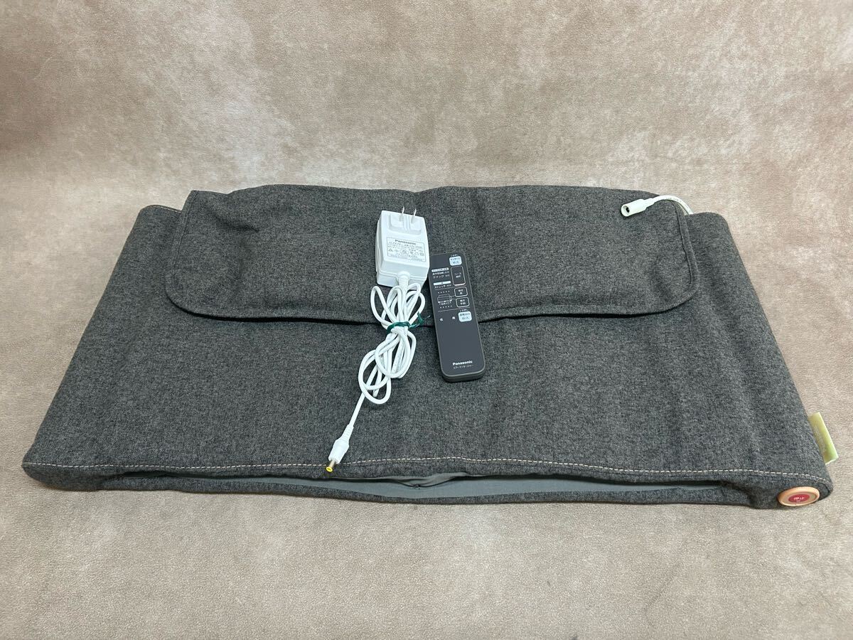 美品 動作品 Panasonic パナソニック ねるまえほっとリフレ EW-RA150 エアーマッサージャー フットマッサージ ヒーター搭載 ダークグレー