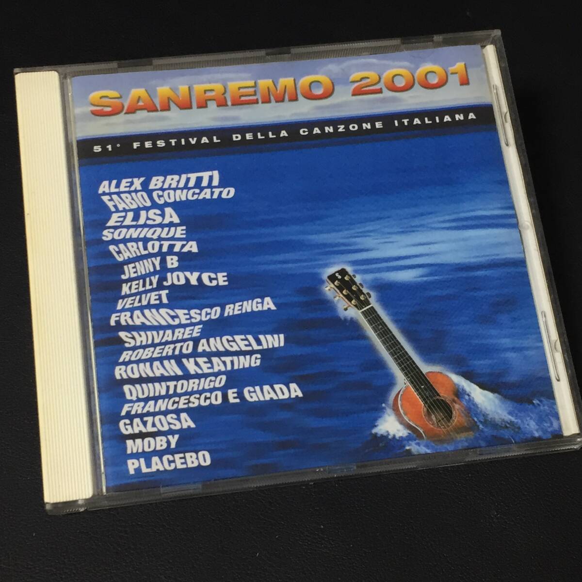 【その他CD】 『SANREMO 2001 51° FESTIVAL DELLA CANZONE ITALIANA』 ALEX BRITTI SONO CONTENTO 他 CD-16881