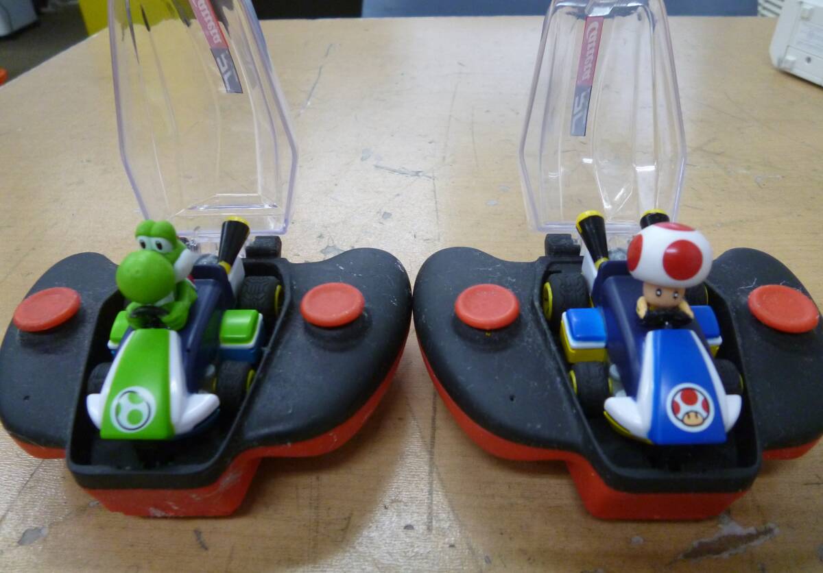 中古ジャンク ミニマリオカートR/Cコレクション 2台セット [K-82] 送料無料(北海道・沖縄・離島・佐川急便中継料金がかかる地域は除く)