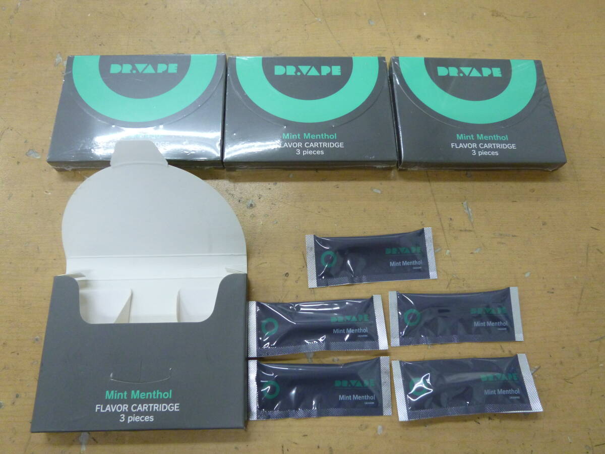 未開封 DR.VAPE フレーバーカートリッジ Mint Menthol [E-246] 送料無料(北海道・沖縄・離島・佐川急便中継料金がかかる地域は除く)