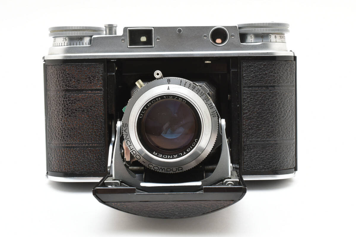Voigtlander VITO III ULTRON 50mm F2 フォクトレンダー ビトー ウルトロン 蛇腹カメラ フィルムカメラ