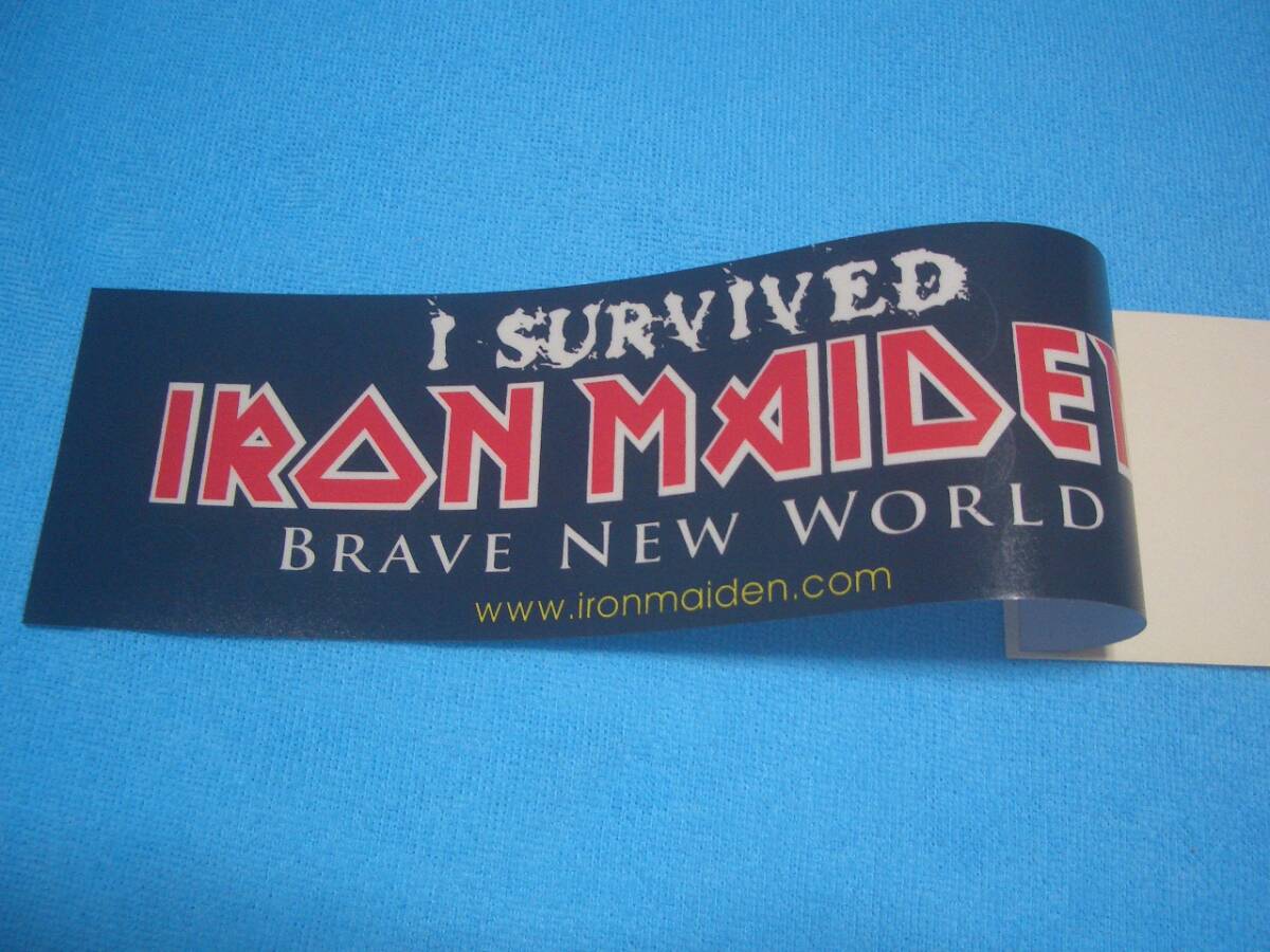 ★アイアン・メイデン★IRON MAIDEN【ステッカー】ブレイヴ・ニュー・ワールド / BRAVE NEW WORLD / NWOBHM /ブリティッシュ・ヘヴィメタル