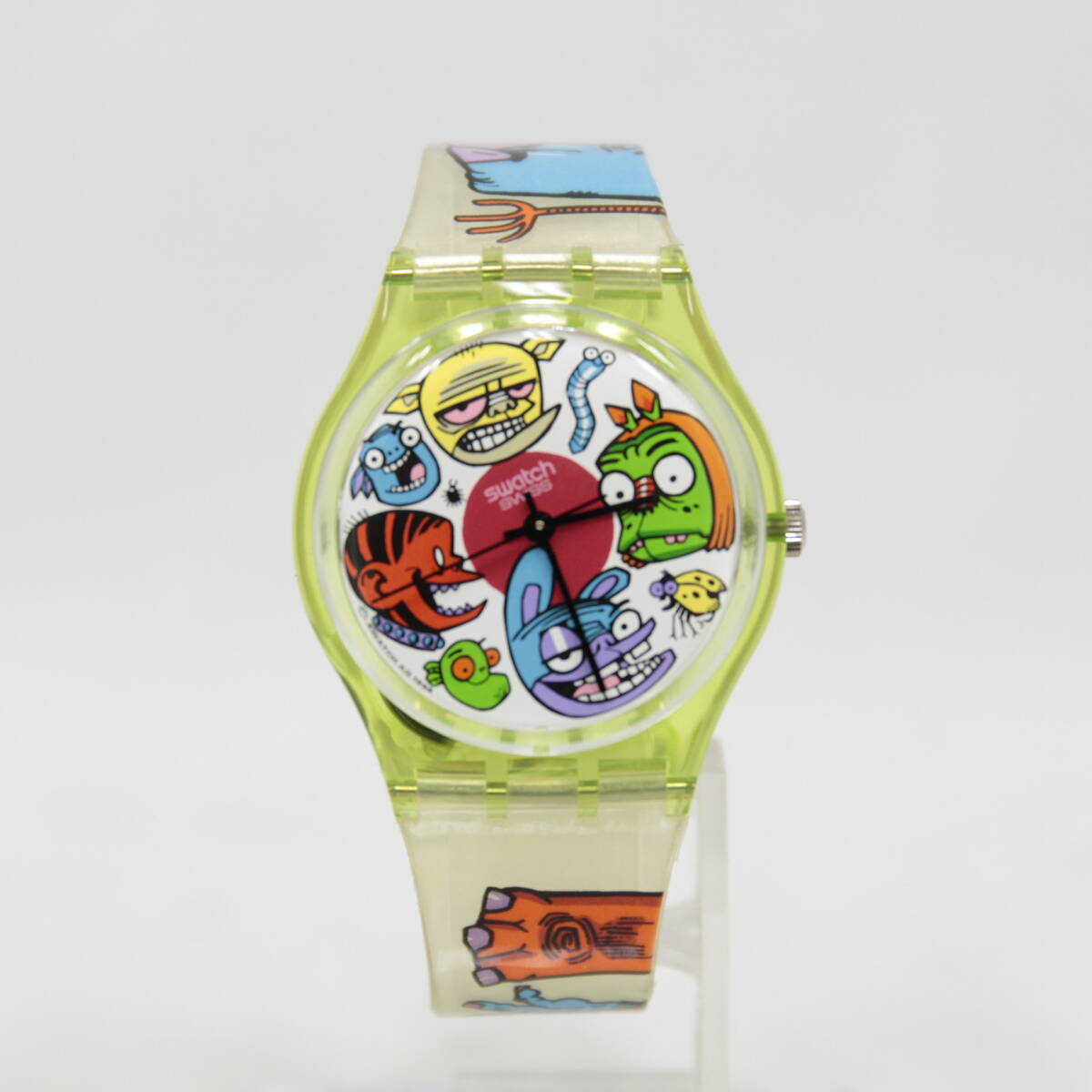 ☆美品 Swatch × Jamie Hewlett スウォッチ ジェイミーヒューレット Gorillaz 1997年 腕時計 250805K(NT)