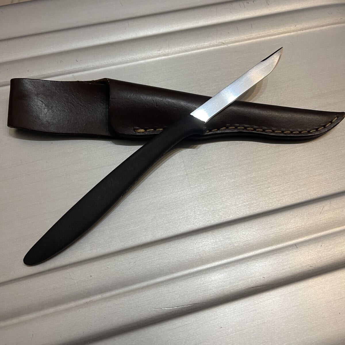 ★未使用★ GERBER Trout & Bird ガーバー トラウト&バード シースナイフ OLD GERBER