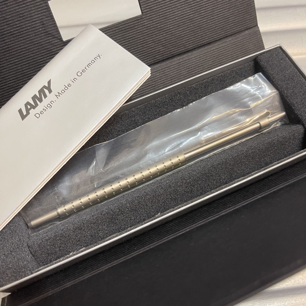 ★未使用★ LAMY Spirit Palladium 廃盤 ラミー スピリット パラジウム ボールペン シルバー