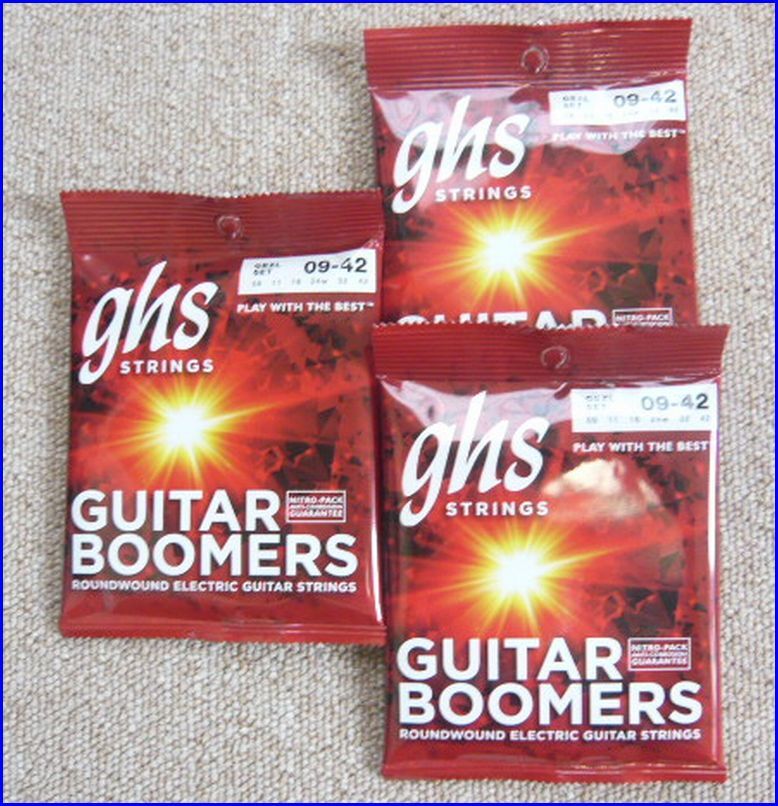 ghs 009-42 エレキギター弦 Boomers エレキギター弦 　3セット