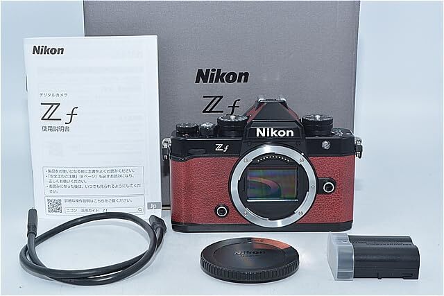 231★新品級・ショット数3765回★Nikon Z f ボディ ボルドーレッド プレミアムエクステリア