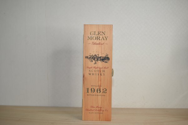【空箱】GLEN MORAY グレンマレイ 1962 ヴィンテージ 木箱のみ スコッチ コレクション マニア ウイスキー 空き箱