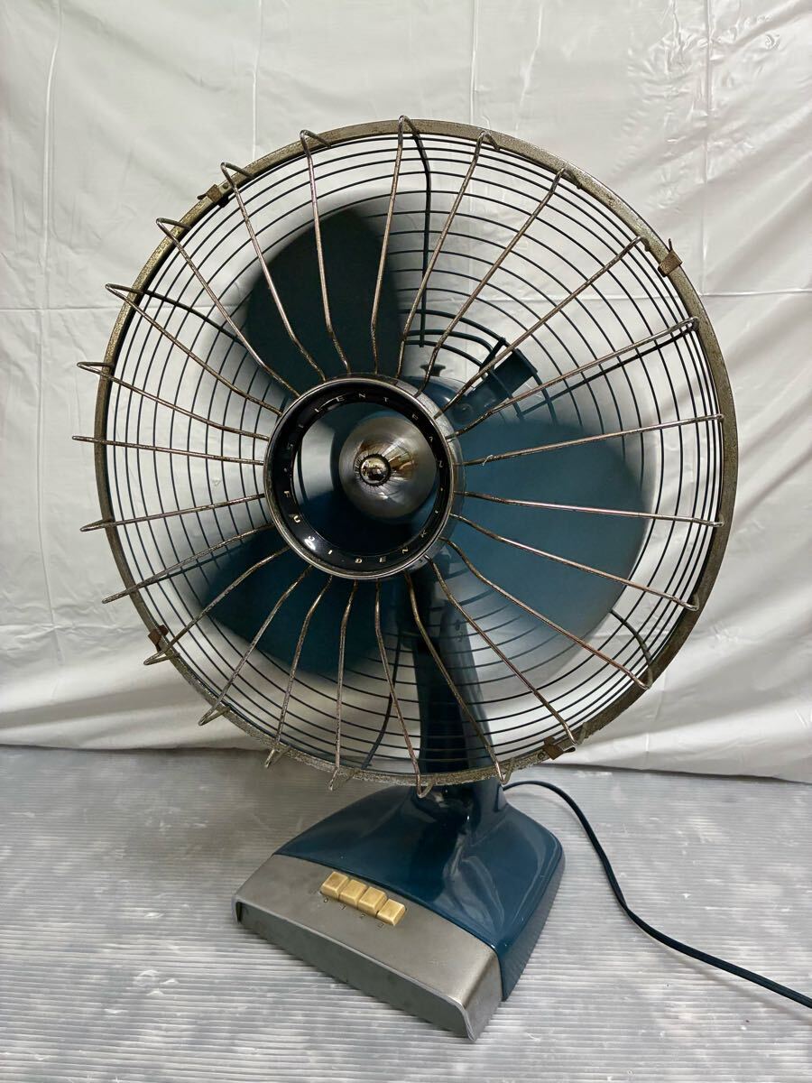 M569 動作確認済 当時物 扇風機 富士電機 FUJI DENKI SILENT FAN サイレントファン FKS3061 レトロ扇風機 3枚羽 昭和レトロ アンティーク