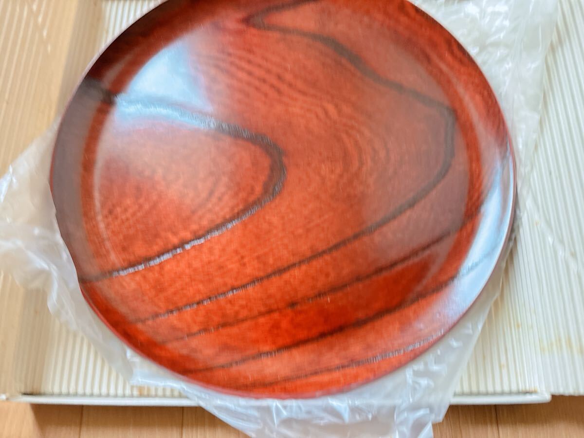 お盆 GOLD CRAFT MFG 盆 天然木 丸盆 欅