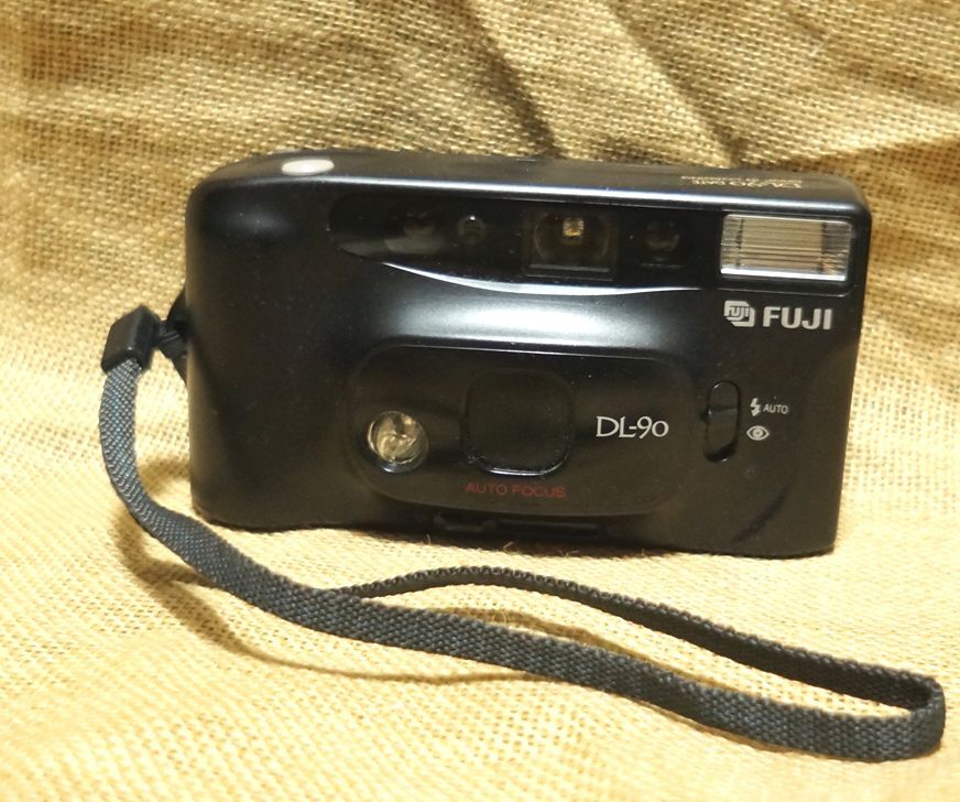 動作OK Fujifilm DL-90 単三乾電池駆動 フイルムカメラ　富士フィルム