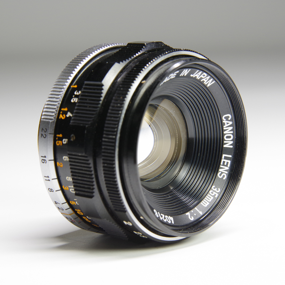 キャノン レンズ　CANON LENS　35mm　1:2　579