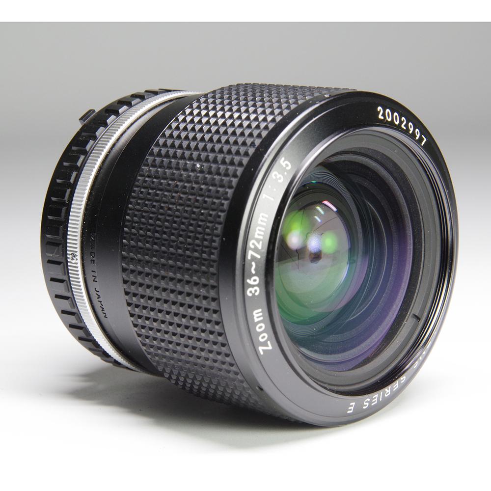 美品　ニコン　レンズ　ZOOM 36-72mm 1:3.5 SERIES E　592
