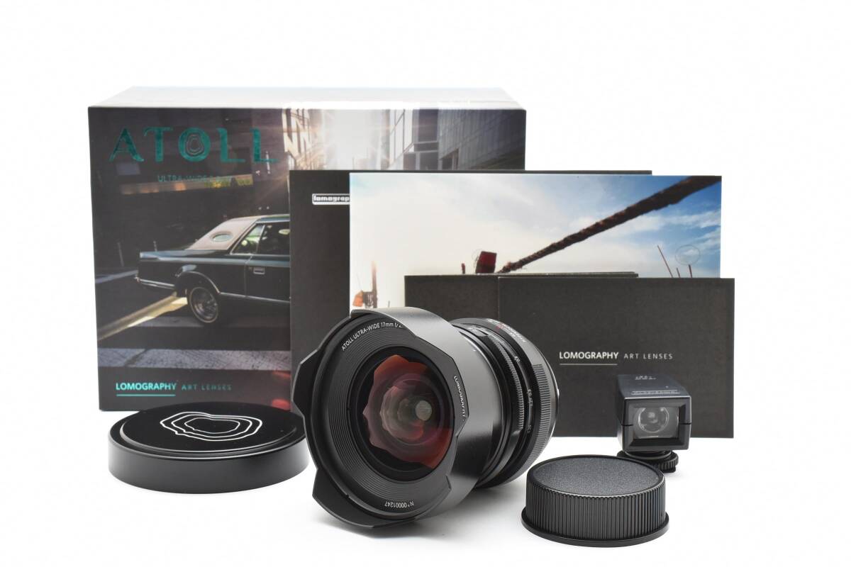 【極上美品★】Lomography Atoll Ultra-Wide 17mm f2.8 Art Lens Mマウント 元箱付属 ロモグラフィー #M12112